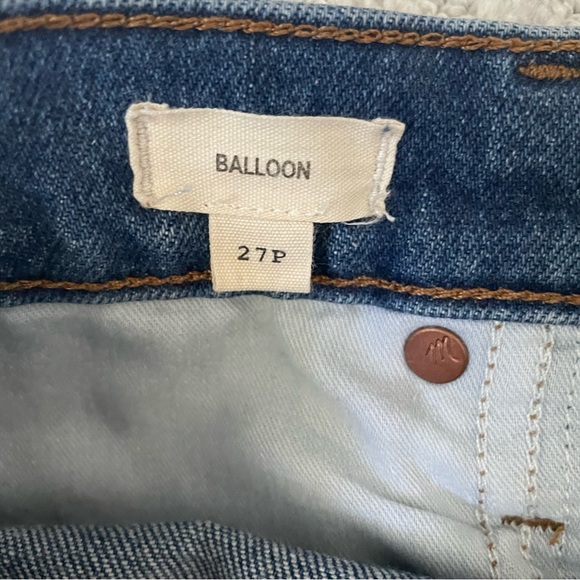 MADEWELL BALLOON PETITE JEANS - Picture 6 of 7
